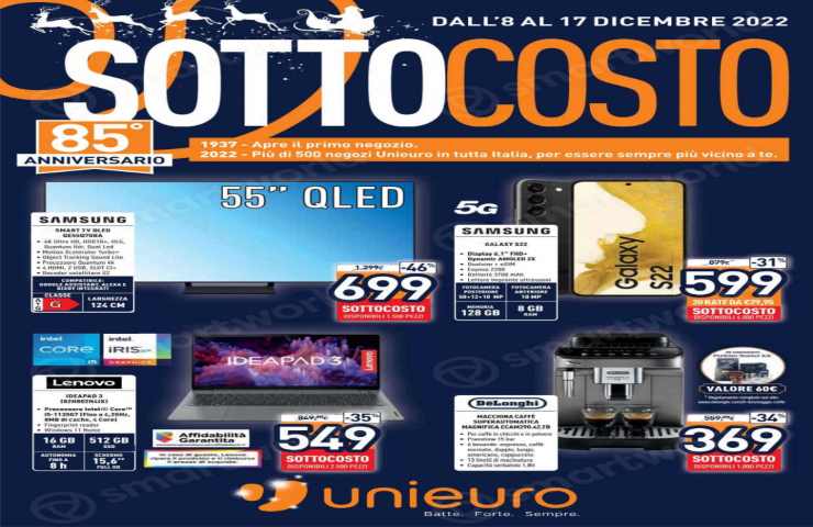 Volantino Sottocosto Unieuro