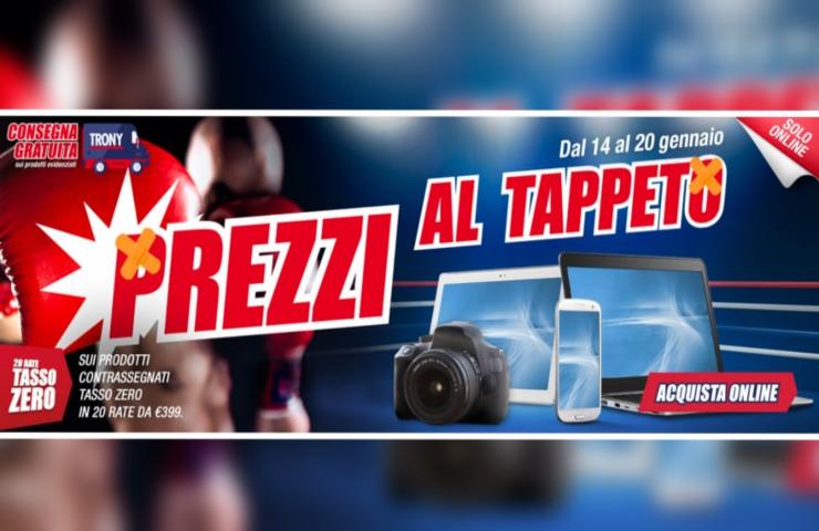 Prezzi al Tappeto Trony