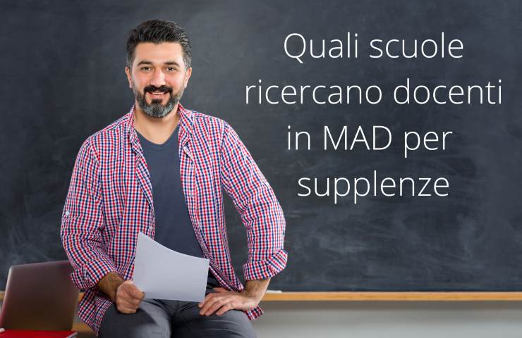 supplenze scuole MAD