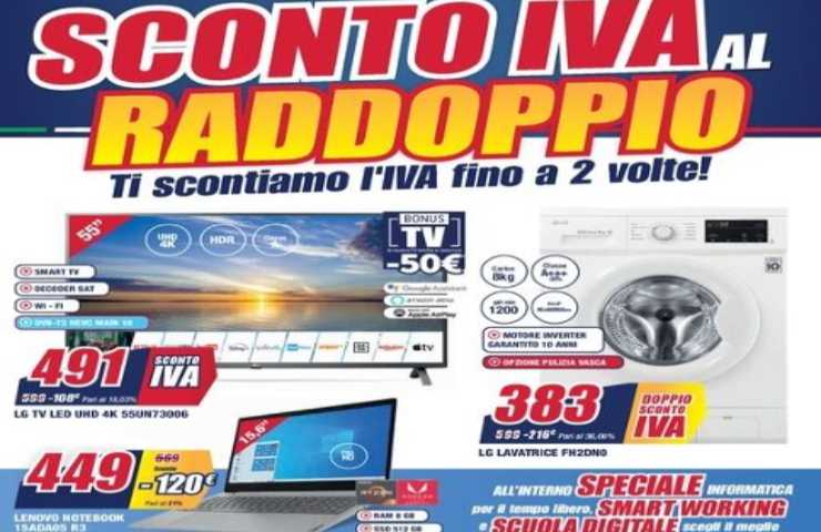 Trony volantino sconti Iva