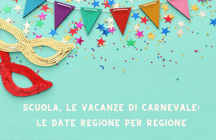 vacanze carnevale scuola date